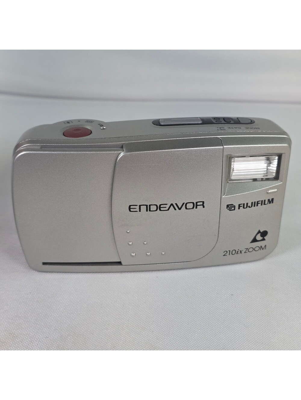 Fujifilm Endeavor 210ix Zoom APS Film Camera Silver Fujinon 22.5-45mm Lens